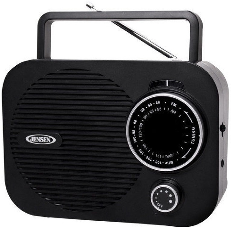 AM FM Jensen Radio am/fm Jensen – AM/FM Radio – Black MR-550-BK