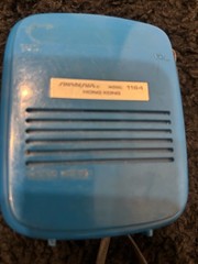 Soundesign Vintage Radio Model 1164 Blue Made In Hong Kong
