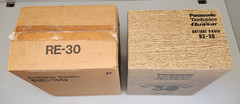 Vtg Matsushita MECA Panasonic RE-30 AM/FM Radio 30 Year Celebration, Manual, Box