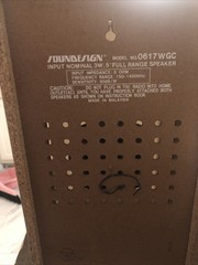 Stereo Soundesign （records/radio/cassette)model（6821)test Working Good