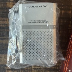 Vintage Realistic Pocket Weather Radio Shack Crystal Controlled National