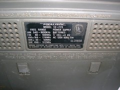 1978 REALISTIC PATROLMAN-5 Multiband Radio (AM/FM/UHF/ VHF – Hi/Low) VINTAGE