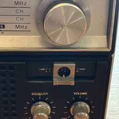 Vintage Portable Radio Realistic Patrolman-50 Raidoshack Chrome tested works