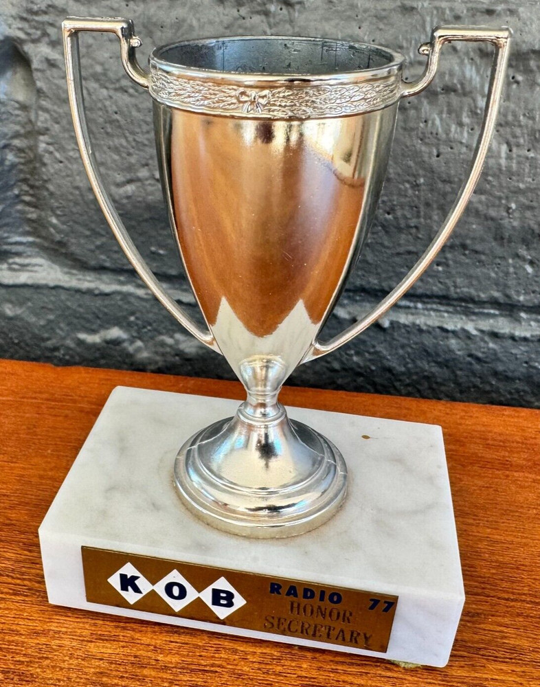 KOB Radio 77 Honor Society Trophy ALbuquerque, New Mexico