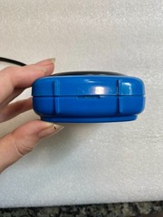 WORKING Vintage Soundesign Portable Pocket AM Radio 1164 Rare Blue