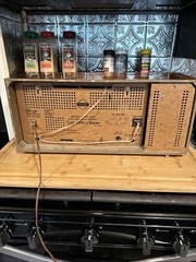 Orig. 1965 Grundig 4070U Tube Radio AM FM SW Germany Stereo Decoder AS-IS Beauty