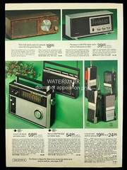 1973 MCM RCA Lloyds Vintage Digital Clock AM/FM Radios Print Advertising 552A