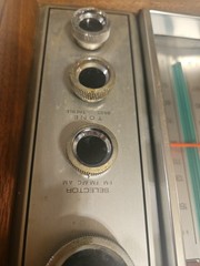 Panasonic RE-7259 FM-AM 2-Band Desktop Tabletop Wood Radio Vintage 1975