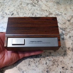 Realistic Crystal Controlled Weatheradio, works