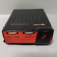 NEC NT-6M12 6 Transistor Radio Vintage 1961 AM Working Cover Rare Japan