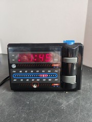 Vintage 80&rsquo;s GE General Electric Nite Jammer Alarm Clock AM FM Radio Works!