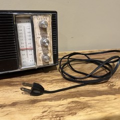 Vtg Sears AM FM Dual Power Radio Model No. 2035 – Working – Japan