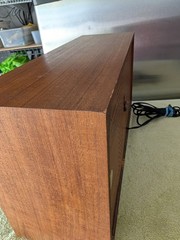 Panasonic RE-7259 FM-AM 2-Band Desktop Tabletop Wood Radio Vintage 1975 Works