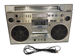 HITACHI PERDISCO TRK-8600RM 100V Boombox Tested Working Vintage Cassette Mint JP