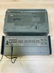 HITACHI Boombox TRK-TRK-8300 PERDISCO vintage w/RAMSA WR-X01A