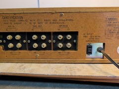 Vintage Sears Model 400 97750300 8 Track And Radio Reciever. Very Rare In…