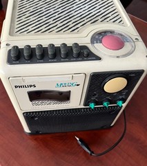 Philips D8080/02T – 1985 – Moving Sound Radio Recorder. Well tested!