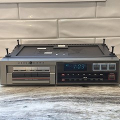 GE 7-4265A Cassette/Tape AM/FM Radio Under Cabinet Clock Great Condition