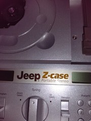 Vintage Jeep Electronics Z-Case Portable Stereo ZC-PSB-9