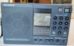 🎧 Vintage SONY ICF-SW7600 WORLD RECEIVER