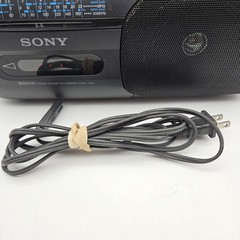 Vintage Sony CFM-155S AM/FM/Cassette/Short Wave Radio Tested Works