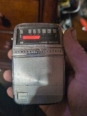 VTG GE Long Range P-2710C AM Radio General Electric WORKS!! WATCH VIDEO!! READ!!