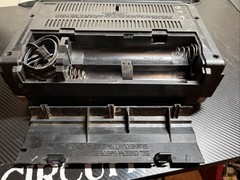 General Electric 7-2880B Long Range Super Radio – Black/Silver PARTS ONLY