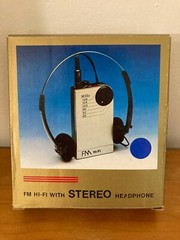 Vintage Z-182 FM HIFI With Stereo Headphone