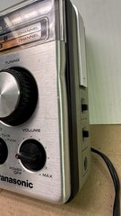 PANASONIC RF-1104 Portable Radio – TV Band Sound Battery Electric Japan Vintage