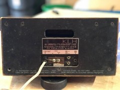 Vintage KLH Model Twenty-One FM Radio