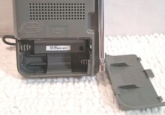 Vintage Panasonic AM/FM 2-Band Portable Radio RF-P50 W/Strap Works,VGC