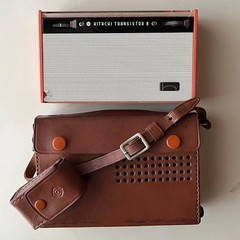 Hitachi Transistor 8 Radio Kelly WH-822 Vintage Rare Unused Mint Pink Case JP