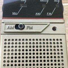 Vintage International Portable Radio DO-8H, 2 AA, Hong Kong, AS IS