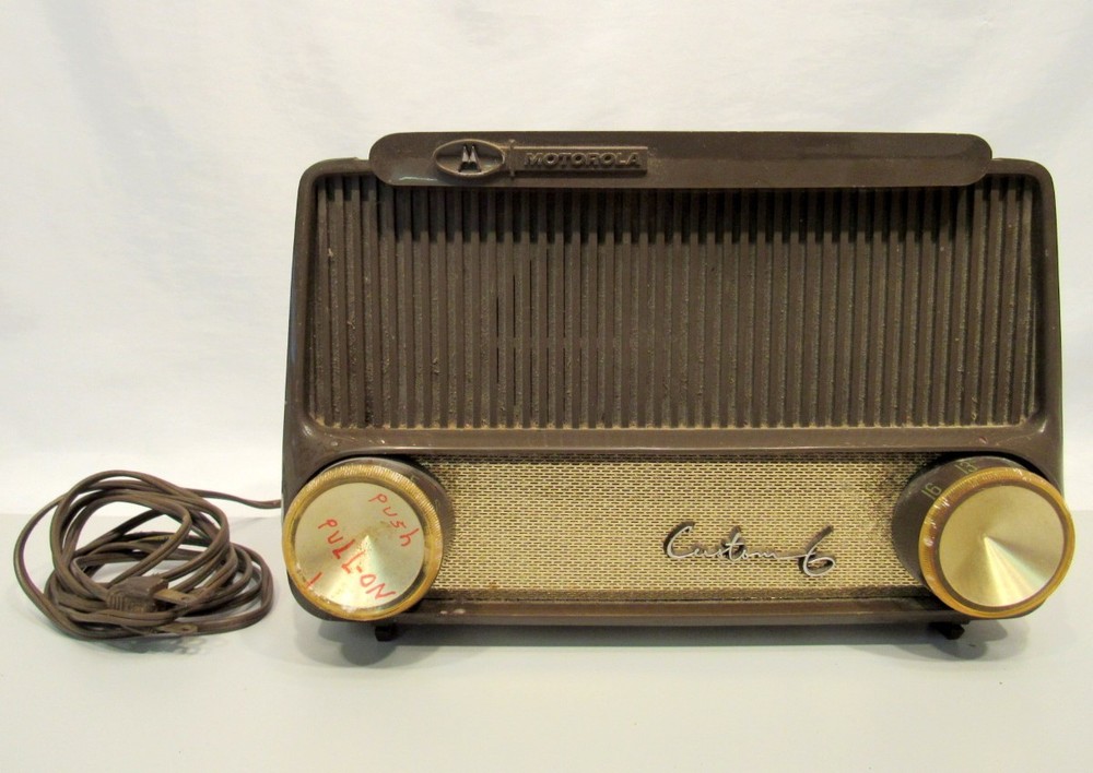 VINTAGE 1959 MOTOROLA RADIO 6T15N TABLE RADIO PLASTIC OUTER SHELL DA (EZS003317)