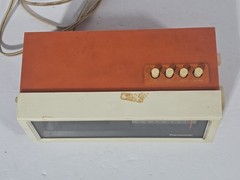 Vintage Panasonic RC-1122 Radio Alarm Clock AM Flip Number 1970s – WORKING