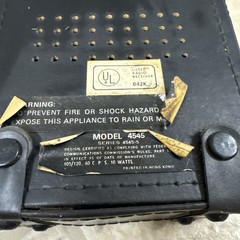 Audition Mark 45 Vintage AM-FM Radio 📻 Untested . As Is