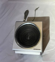SounDesign AM/FM Clock Radio Cassette Recorder Model 3883 W/ Speakers Working