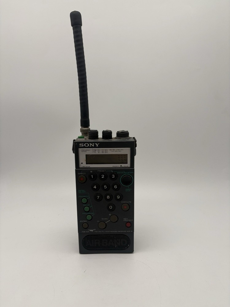 Sony Air 7 psb/air/fm/am 4xband receiver – For Parts Only UNTESTED As Is