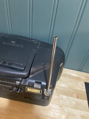 Panasonic RX-DS35 Portable CD/TAPE/AM/FM XBS Mash Boom Box Stereo System Player