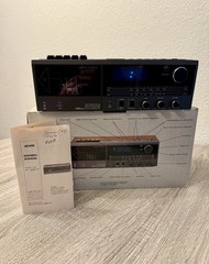 Vintage Sears LXI AM/FM Stereo Clock Radio Cassette Playert Box Manual Receipt