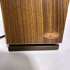 Sony ICF-9740W FM AM Table Radio Woodgrain Cabinet Analog Vintage