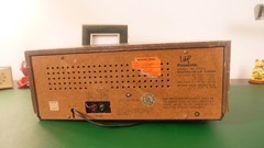 REAL 1972 Panasonic RE-7273 FM AM 3-Band Table Radio Working RETRO VINTAGE WOOD