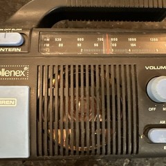 Vintage Pollenex Rescuer Emergency Communication System Radio Siren Light