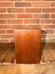 Motorola Solid State AM FM Clock Radio Wood Case MCM Tabletop