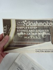 Vintage Sears NOS Dashmate High-Fidelity AM/FM Cassette w/Dolby 28 5070