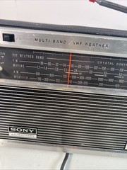 SONY TFM-8200W VHF WEATHER RADIO