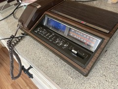 Vintage Soundesign 7560-A AM/FM Electronic Clock Radio with Phone Tested Working