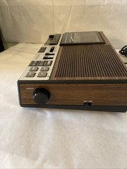Vintage GE Clock Radio Cassette Player Re Order Am/FM Radio Works
