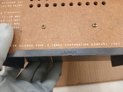 Tandy Corp.Science Fair Globe Patrol 4 Band Sort Wave Radio Japan PLEASE READ