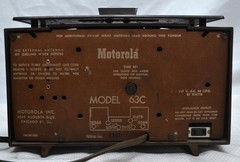 1950&rsquo;s Motorola 63C Radio – Parts/Repair
